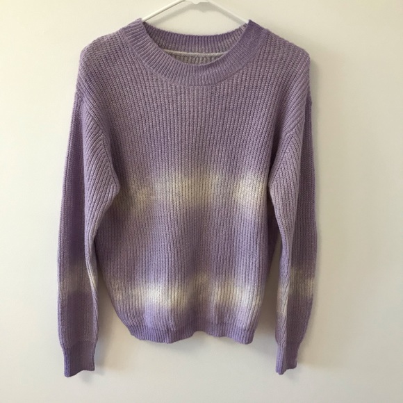 B. YOUNG PURPLE TIE DYE SWEATER - Picture 3 of 7